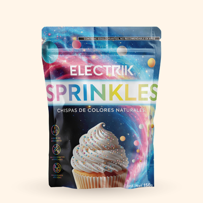 Angelfood Electrik Sprinkles Chispas de Amaranto Veganos  150g