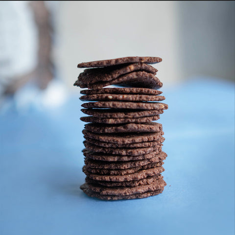 2-PAQUETES Galletas Keto Almond Thins Brownie