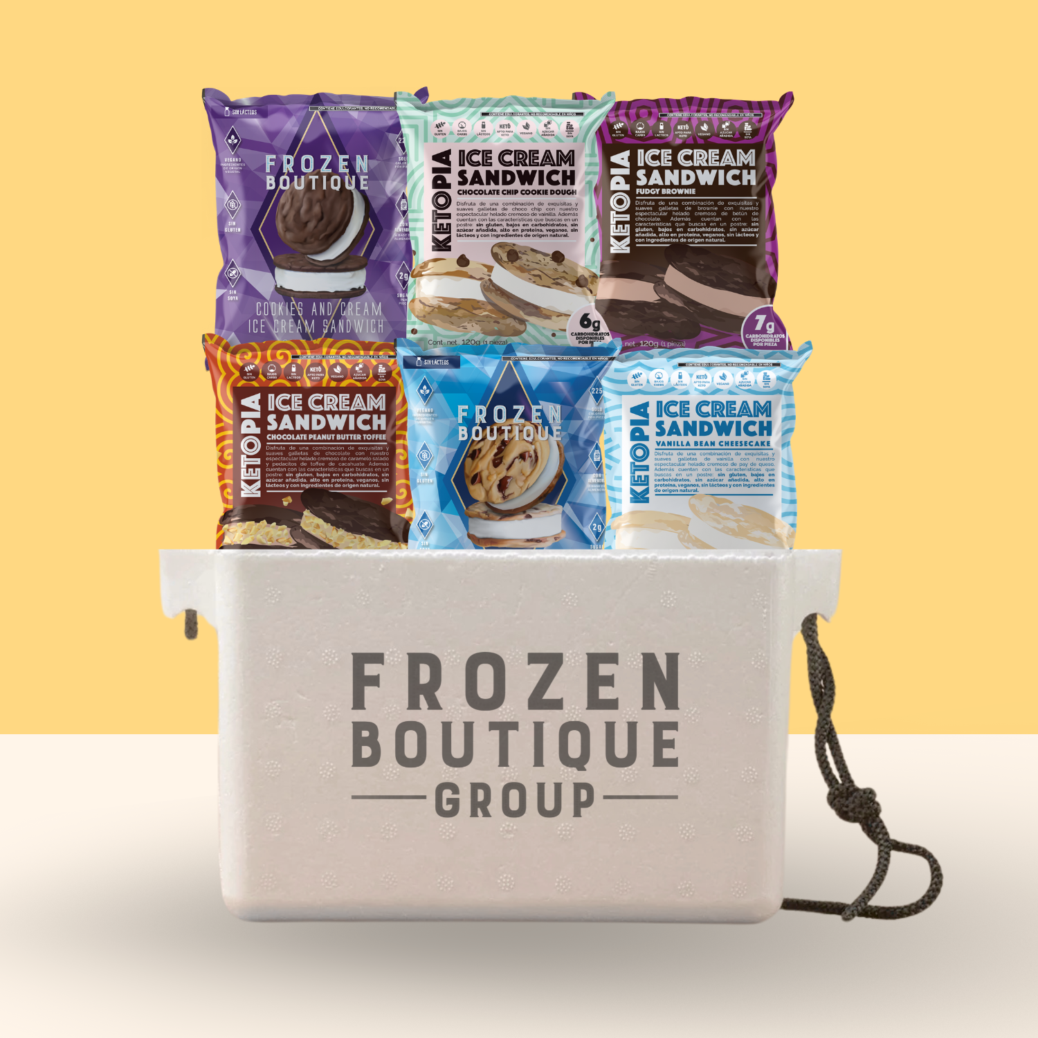 Ice Cream Sandwich - Frozen-Boutique