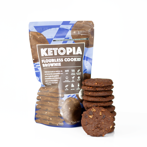 Galletas Keto Flourless Brownie Cookies 140g