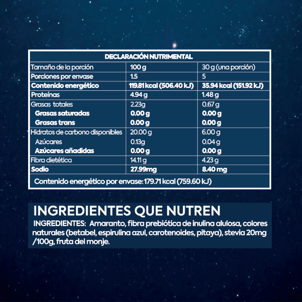 Angelfood Electrik Sprinkles Chispas de Amaranto Veganos  150g